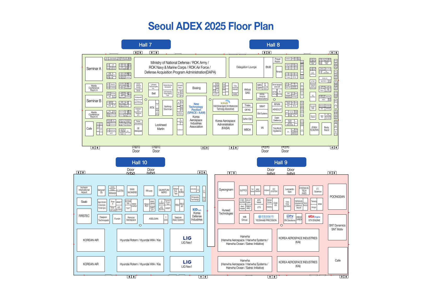 Seoul Adex 2025 Floor Plan